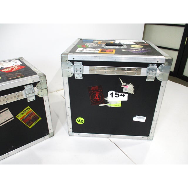 Rock and Roll Coffee and Side Table Road Cases 2pcs. For Sale - Image 11 of 16