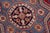 1990s Southwestern Kazak Rustic Red/Beige Wool Rug - 4'0''x5'5'' For Sale - Image 5 of 10