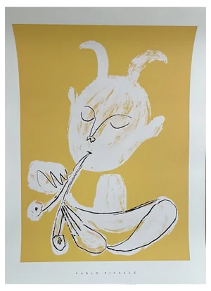 Pablo Picasso, Faune Blanc, Silk-Screen