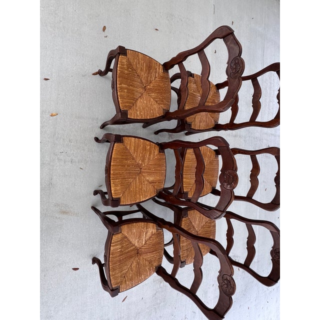 French Set of Six French Chairs For Sale - Image 3 of 13