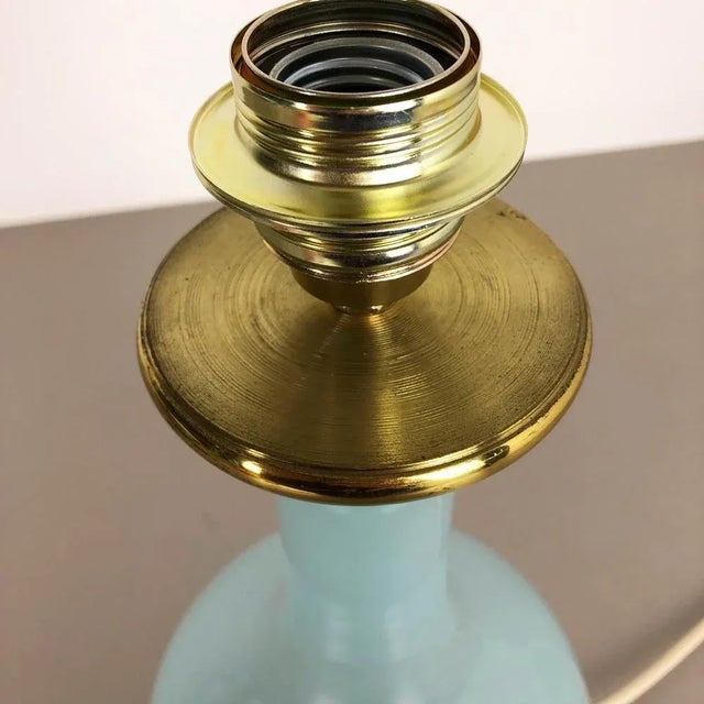 Opaline Murano Glass Table Light from Cenedese Vetri, Italy, 1960s For Sale - Image 12 of 15