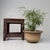 Mid-Century Modern Japanese Decorative Stool with Organic Details, 1950s For Sale - Image 3 of 11