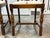 Jacobean Revival Antique Oak Upholstered Side Chairs, Pair For Sale - Image 9 of 12