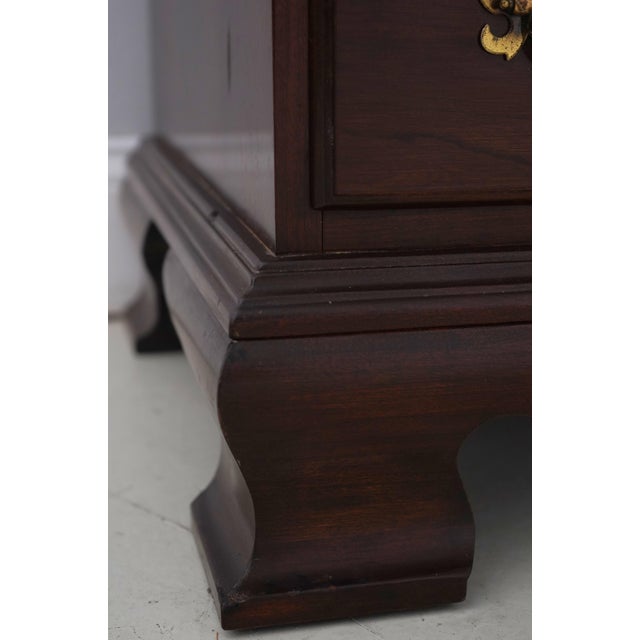 Ethan Allen Georgian Court Cherry Secretary Desk For Sale - Image 11 of 18