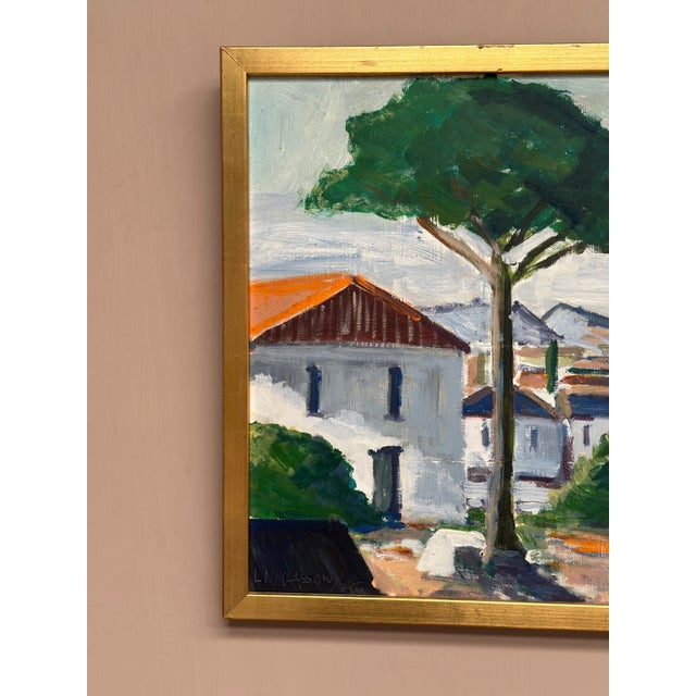 L. Niklasson, Tree by the House, 1975, Oil on Panel, Framed For Sale - Image 13 of 18
