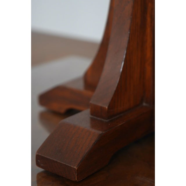 Stickley Arts & Crafts Slag Glass Table Lamp For Sale - Image 10 of 13