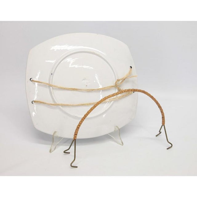 Ceramic Fruit Plate, 1950s For Sale - Image 4 of 6