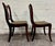 Vintage Duncan Phyfe Style Harp Back Lyre Back Dining Chairs - Pair For Sale In Kansas City - Image 6 of 9