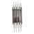 Hudson Valley Lighting Wallis Art Deco Wall Sconce Polished Nickel Clear Led Dimmable - 5 Available For Sale
