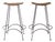 Arthur Umanoff Style Bar Stools Pair For Sale