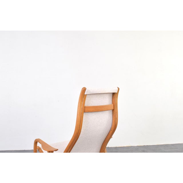Wood Mid-Century Modern Lamino Easy Chair by Yngve Ekström for Swedese, 1950s For Sale - Image 7 of 12
