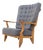 Grand Repos Armchair by Guillerme and Chambron for Votre Maison, 1950s For Sale