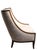 Mid 20th Century Pr. High Style High Back Gondola Scoop Chairs For Sale - Image 9 of 14