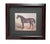 English 4 Vintage Thoroughbred Equestrian Horse Prints Framed & Matted 18.5"h X 20.5" W For Sale - Image 3 of 9