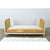 Textile French 19th Century Louis XVI Style Painted and Upholstered Daybed For Sale - Image 7 of 15