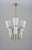 Metal Pendant Light in Brass and Opaline Glass by Hans-Agne Jakobsson, 1950s For Sale - Image 7 of 15