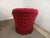Red Toad Sofa and Chairs, 1950s, Set of 3 For Sale - Image 15 of 18