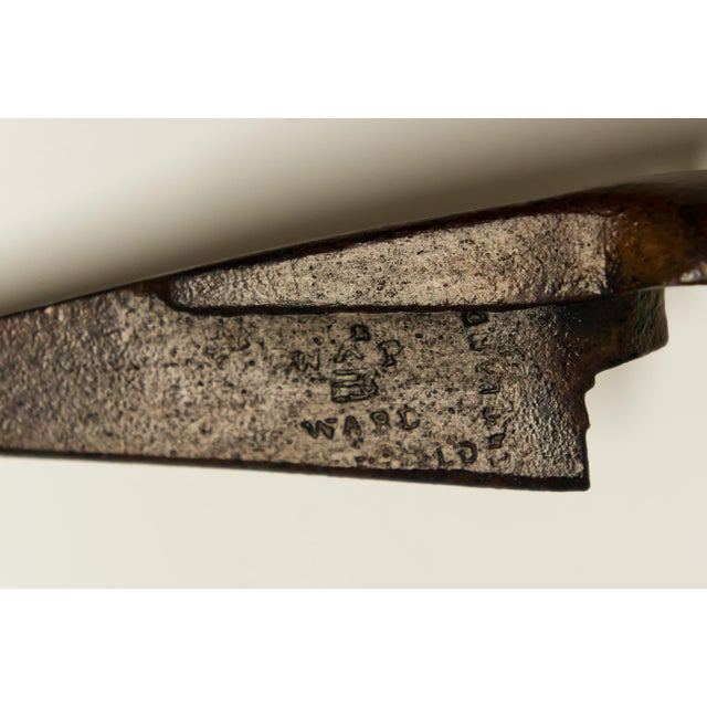 Metal Ward & Payne Metal Sheep Shears Scissors For Sale - Image 7 of 7