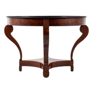 19th Century French Mahogany Guéridon Table For Sale
