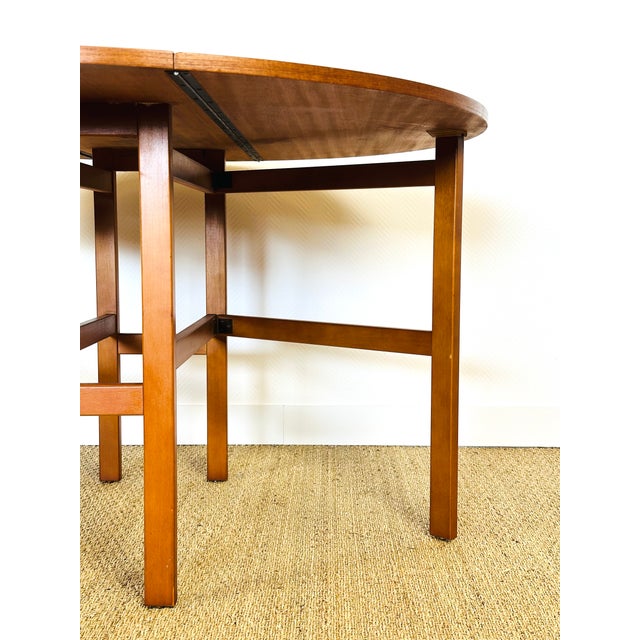 Scandinavian Folding Teak Dining Table, 1960s For Sale - Image 14 of 17