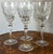 Glass Rogaska Queen Crystal Water Goblets Set of 4 Cut Floral 9.25" Slovenia For Sale - Image 7 of 11