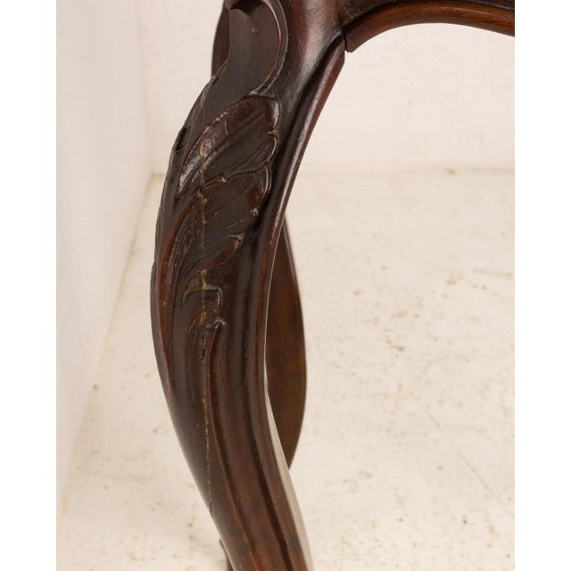 19th Century French Louis XV Chestnut Nightstand For Sale - Image 5 of 12