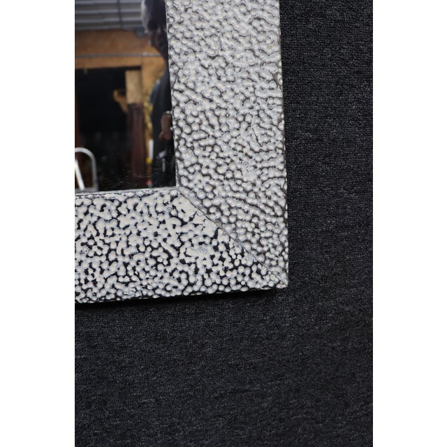Olde Good Things "Pebbles" Reclaimed Zinc Framed Wall Mirror For Sale - Image 10 of 13