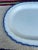 American Antique Pearlware Blue Feather Edge Platter, Circa 1820’s For Sale - Image 3 of 12