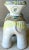 Whimsical Mid 20th-Century Highly Glazed Earthenware Elephant Garden Stool / Plant Stand For Sale - Image 4 of 18