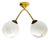 Pop-Art Wall Light from Polam, Poland, 1960s For Sale