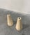 Metal Modernist Side Tables by La Rosa Milano in Travertine and Brass, 1970s For Sale - Image 7 of 13