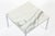 Florence Knoll Mid Century Square White Marble Side or Coffee Table by Florence Knoll For Sale - Image 4 of 10