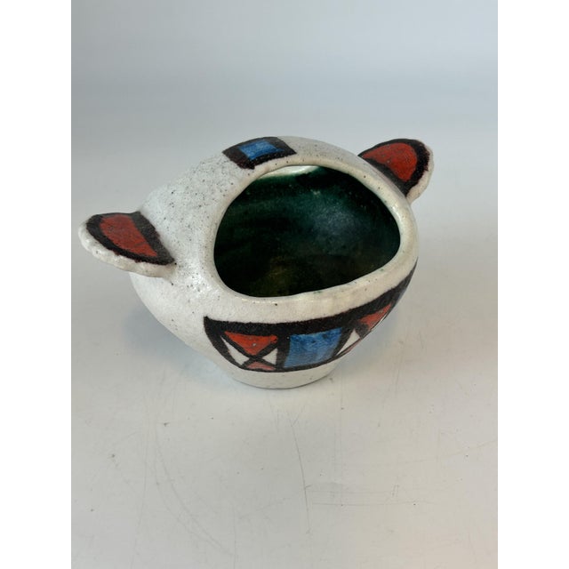 Fun Ceramics by Guido Gambone Vietri, 1950s, in Flawless conditions. Designed 1950 to 1959 This piece has an attribution...