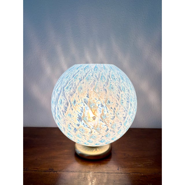Macrame T25 Murano Table Lamp from La Murrina, 1990s For Sale - Image 13 of 18
