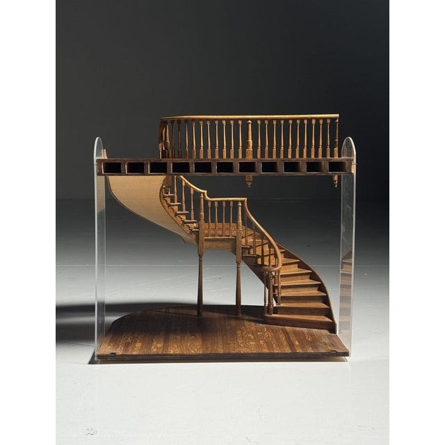 Architectural Staircase Model in Wood For Sale - Image 18 of 18