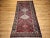 Burgundy Vintage Persian Shiraz Tribal Area Rug, Handwoven Geometric Pattern, Burgundy & Ivory, 5’ X 10’ For Sale - Image 8 of 12