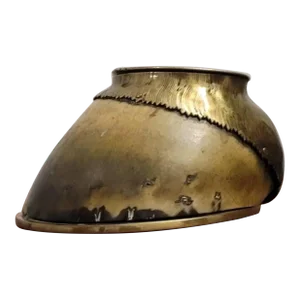 Antique Rowland Ward Signed English Taxidermy Horse Hoof Match Holder