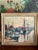 Wood Coastal Oil Painting ~ Beside the Docks by Letha Churchill Walker c.1940 For Sale - Image 7 of 7