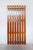 Beautiful modern 1960s wall mounted large coat and hat rack. Mid century large wall mounted coat and hat rack in wood,...