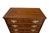 Impressive Pair of Kittinger George III Style Mahogany Four Drawer Bachelors Chests With Brass Hardware This exquisite...