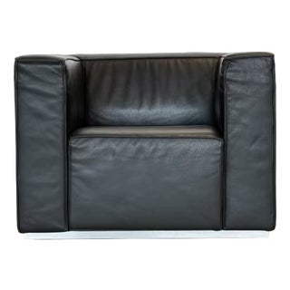 Leather Blox Armchair Office from Cassina For Sale