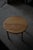 Mid-Century Danish Round Dining Table in Oak with Extensions, 1960s For Sale - Image 3 of 18