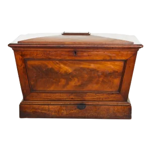 19th Century English Regency Sarcophagus Wine Cellarette