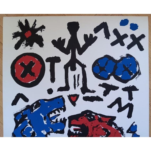 Original Ar Penck Exhibition Poster, Amsterdam, 1989 For Sale - Image 6 of 11