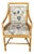 McGuire Furniture Co Bamboo Rattan Target Dining Arm Chair - 1 of 6 For Sale
