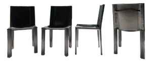 Vintage Chairs by Carlo Bartoli for Matteo Grassi, 1990s, Set of 4