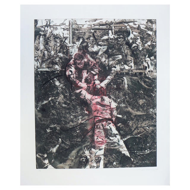 Fabian Marcaccio, Untitled 1, 2007, Etching For Sale