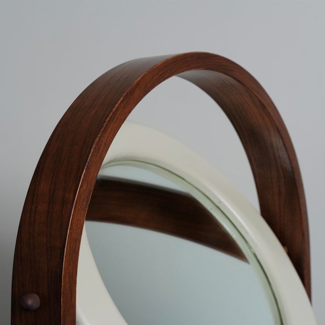 The SP63 “Sandretta” table mirror was designed by Ettore Sottsass for Poltronova in 1966 and represents a refined example...