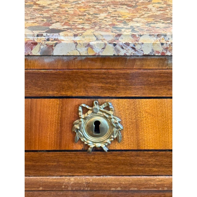 19th Century Directoire Inlaid Commode For Sale - Image 13 of 13
