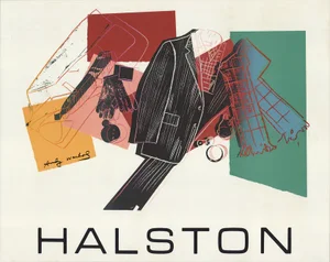 1982 Andy Warhol 'Halston Advertising Campaign Poster' Serigraph Poster